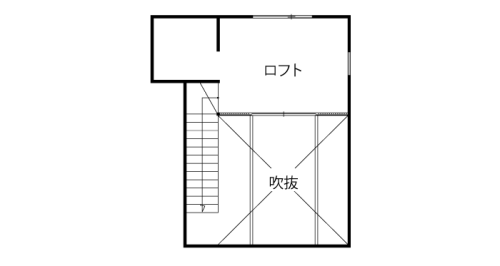 ロフト間取り図