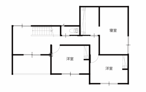 2階間取り図
