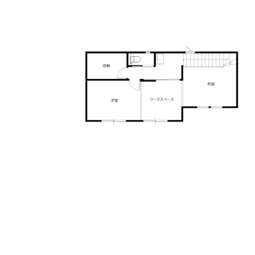 2階間取り図