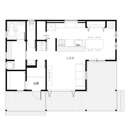 1階間取り図