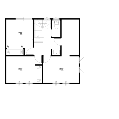 2階間取り図