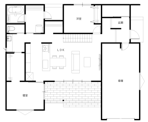 1階間取り図