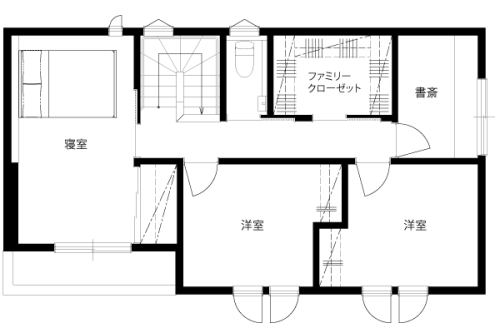 2階間取り図