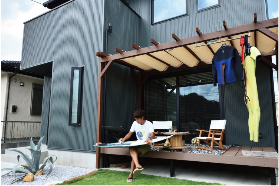 セミオーダーで作るサーファーズハウスの施工例