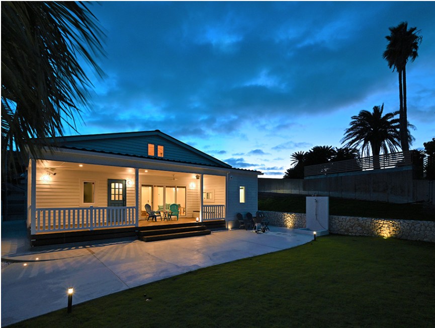 オーシャンビューが広がる、家族と過ごすセカンドハウスの施工事例