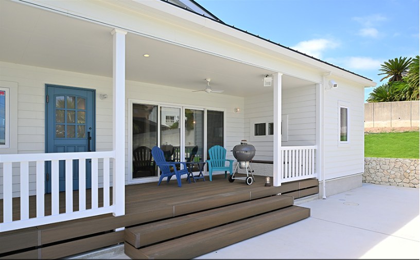 オーシャンビューが広がる、家族と過ごすセカンドハウスの施工事例