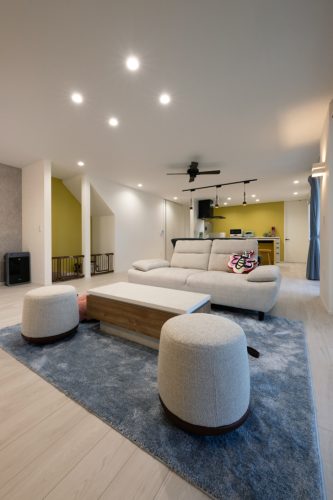 深い青が空にとける　リゾートアメリカンハウス