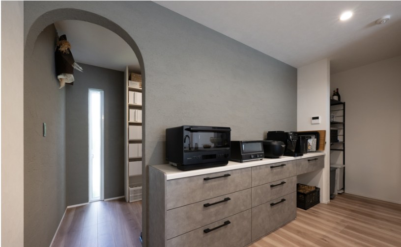 スタイリッシュな平屋ガレージハウスの施工事例