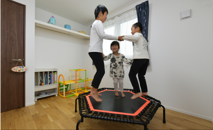 子供部屋のある家族全員が楽しめる家の施工事例