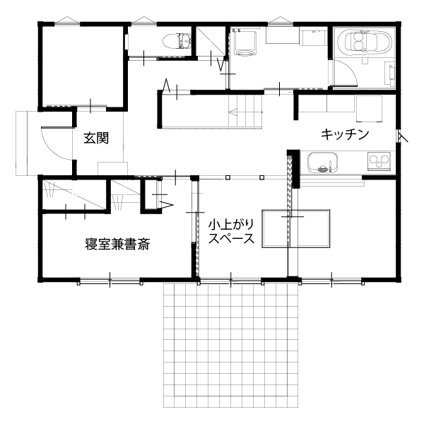 1LDKの間取り