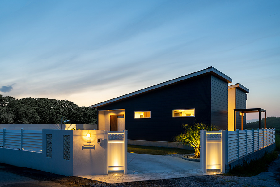 こだわりが光る「おしゃれな別荘」の外観