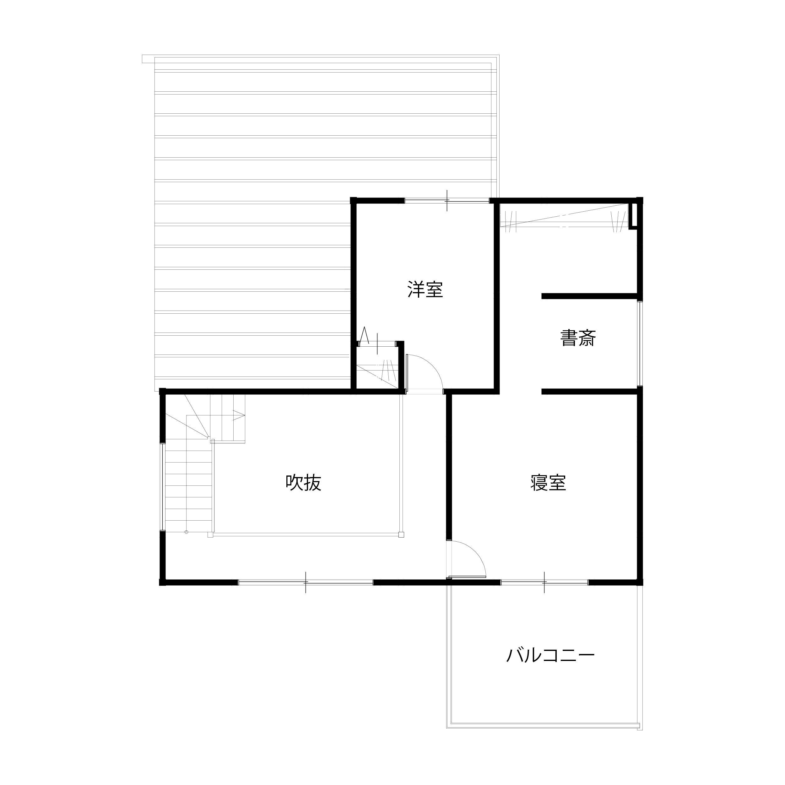 北向き玄関の間取り
