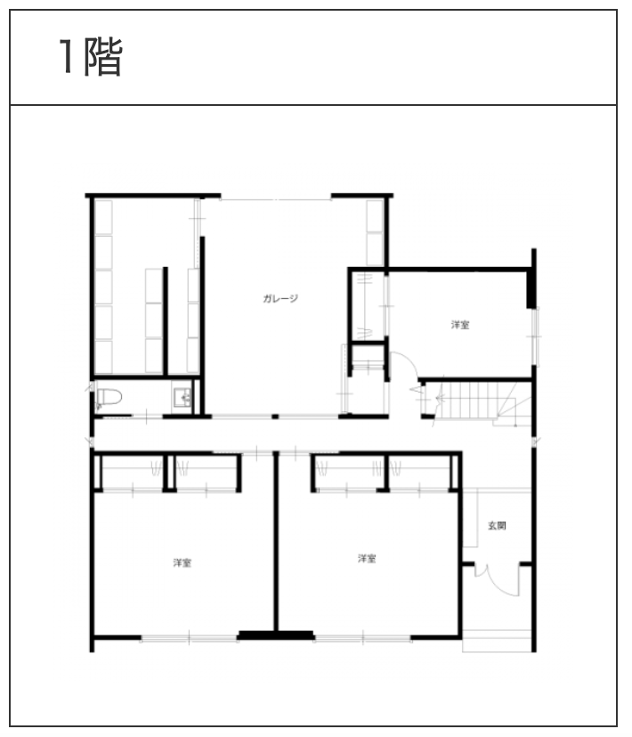 【間取り図】海風感じるリゾート感漂う千葉の別荘事例｜平屋・2階建て・サーファーズハウス