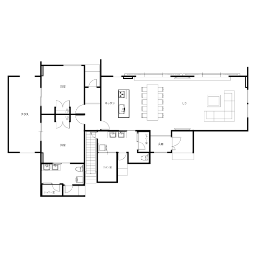 1階間取り図