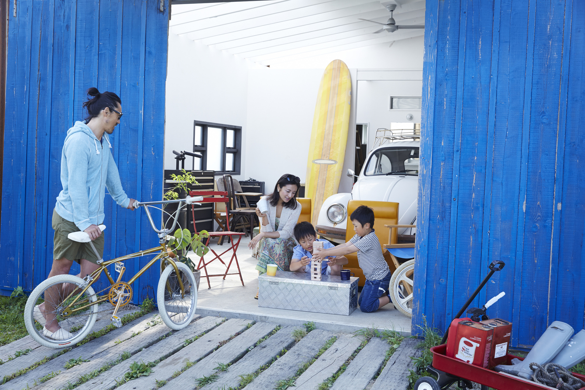 「ガレージ付き平屋建て住宅」のメリット