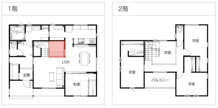 書斎の間取り