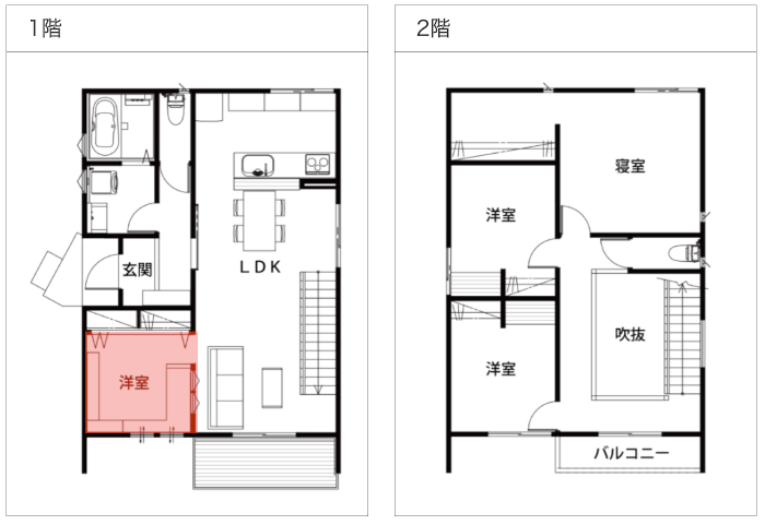 書斎のある間取り