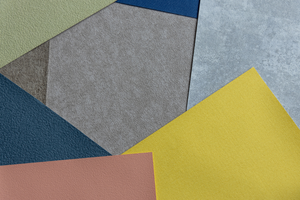 寝室のアクセントクロスの色